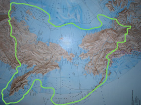 Beringia Map